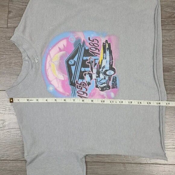 Gap Teen Back To The Future Long Sleeve Crop Top XL - Picture 13 of 14